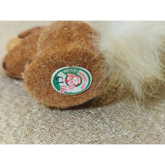 Vintage Flocked Squirrel West Germany Max Carl Wagner Kunstlerschutz Real Fur - Picture 7 of 9